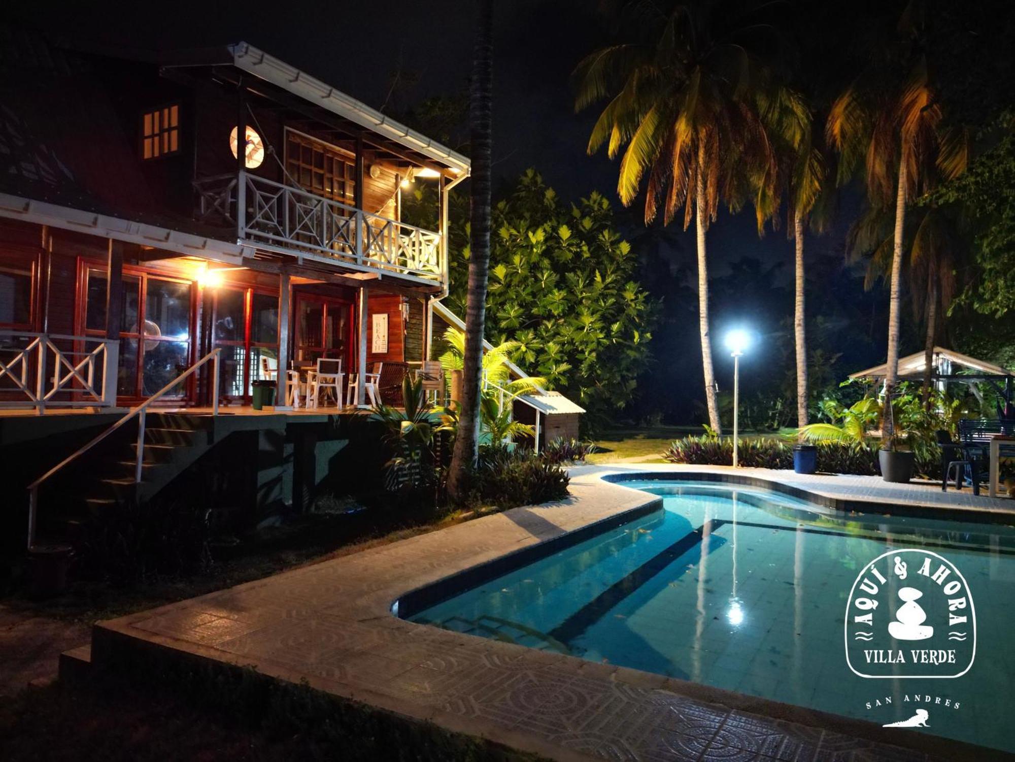 Aqui Ahora At Villa Verde San Andrés Eksteriør billede