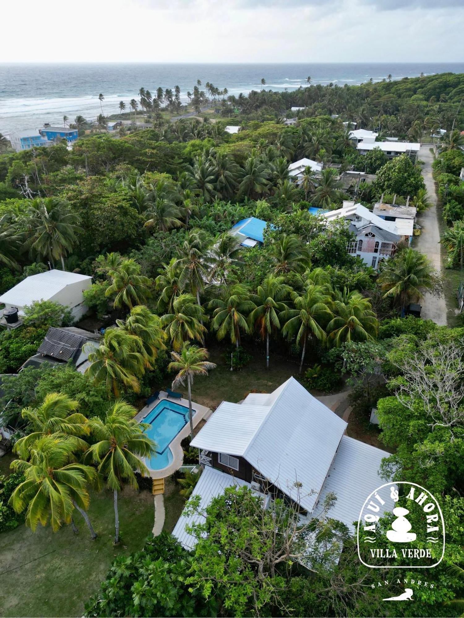 Aqui Ahora At Villa Verde San Andrés Eksteriør billede