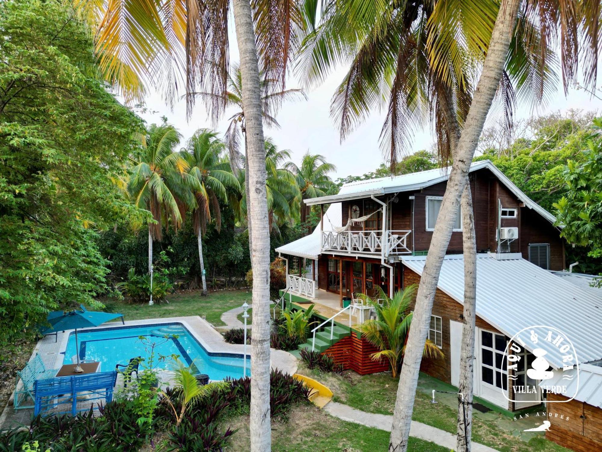 Aqui Ahora At Villa Verde San Andrés Eksteriør billede